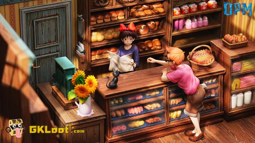 OPM Studio Kiki's Delivery Service Bakery Statue - View 4 OPM Studio Kiki's Delivery Service Bakery Statue - View 4