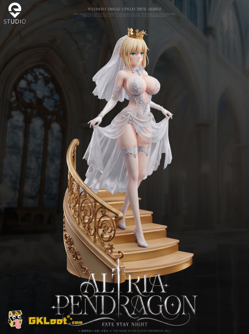 Eve Studio 1/6 Fate/Stay Night Saber Artoria Pendragon Statue - View 1 Eve Studio 1/6 Fate/Stay Night Saber Artoria Pendragon Statue - View 1