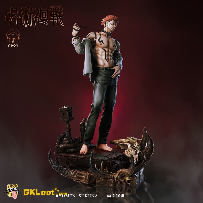 NEON Studio 1/6 Jujutsu Kaisen Ryomen Sukuna Statue - View 1 NEON Studio 1/6 Jujutsu Kaisen Ryomen Sukuna Statue - View 1