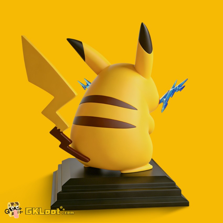 Miumiu Studio 1/10 Pokémon Pikachu Statue - View 3 Miumiu Studio 1/10 Pokémon Pikachu Statue - View 3