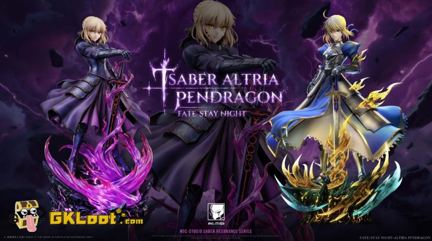 Noc Studio 1/6 Fate/Stay Night Saber Artoria Pendragon Statue w/ LED - View 3 Noc Studio 1/6 Fate/Stay Night Saber Artoria Pendragon Statue w/ LED - View 3