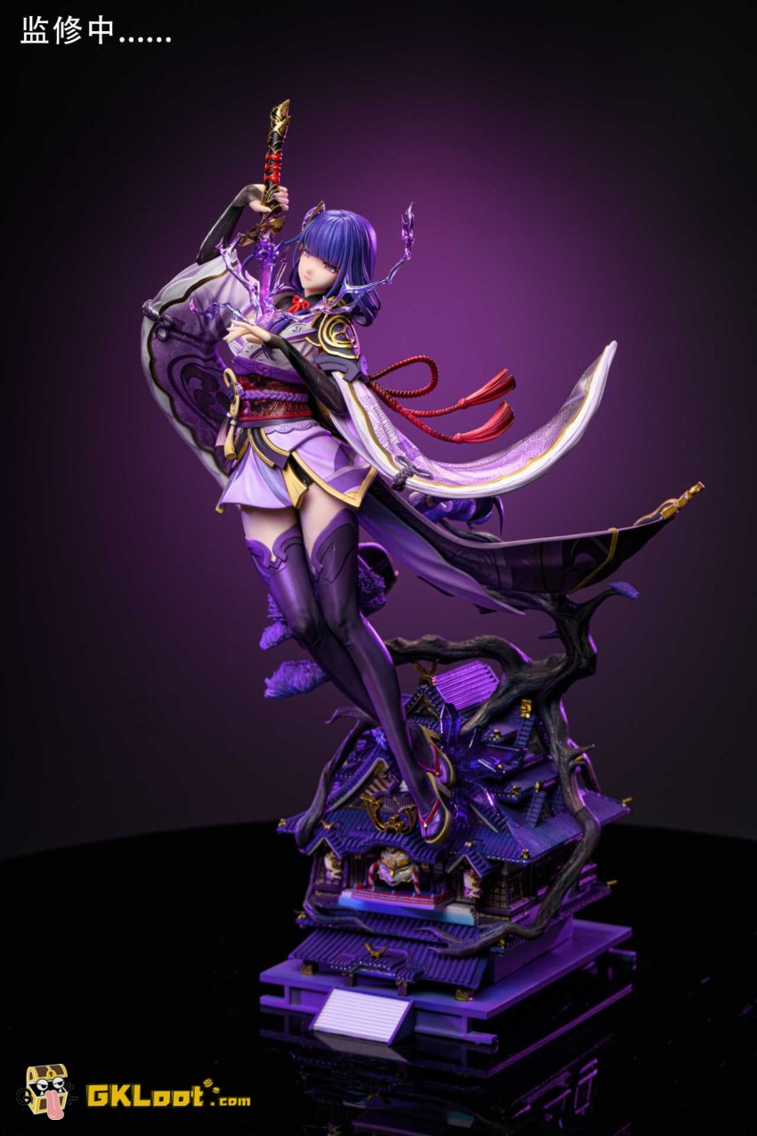 Hakimi Studio 1/6 Genshin Impact Yae Miko & Raiden Shogun Statue - View 6 Hakimi Studio 1/6 Genshin Impact Yae Miko & Raiden Shogun Statue - View 6
