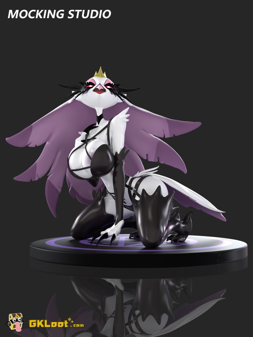 Mocking Studio Hazbin Hotel Stella Statue - View 3 Mocking Studio Hazbin Hotel Stella Statue - View 3