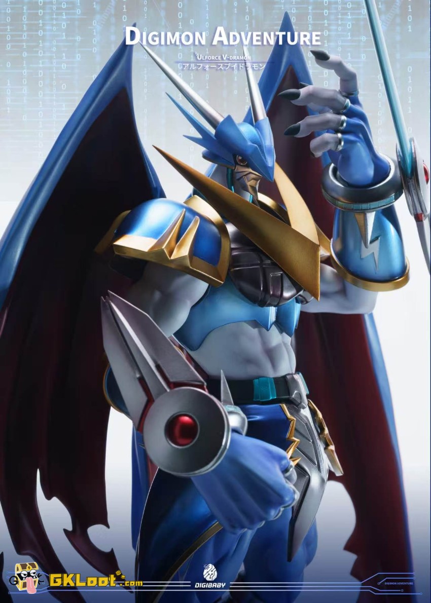 Digibaby Studio Digimon Ulforce V-dramon Statue - View 8 Digibaby Studio Digimon Ulforce V-dramon Statue - View 8