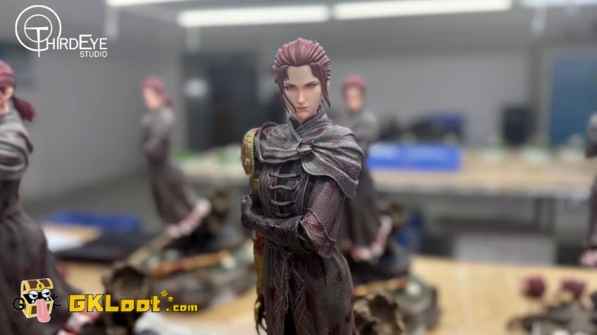 Third Eye Studio 1/4 Elden Ring Millicent Statue - View 4 Third Eye Studio 1/4 Elden Ring Millicent Statue - View 4