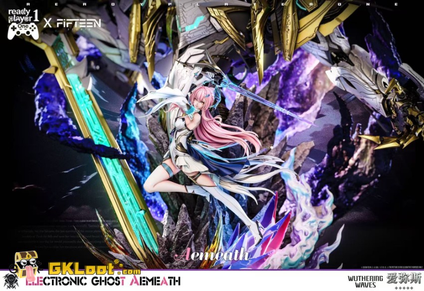 Ready Player 1 & Fifteen Studio 1/6 Wuthering Waves Aemeath Statue w/ LED - View 8 Ready Player 1 & Fifteen Studio 1/6 Wuthering Waves Aemeath Statue w/ LED - View 8