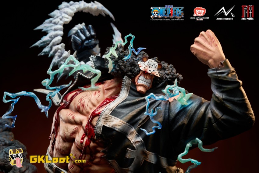 Anikingdom & Jimei Palace Studio One Piece Licensed Bartholomew Kuma Statue w/ LED - View 6 Anikingdom & Jimei Palace Studio One Piece Licensed Bartholomew Kuma Statue w/ LED - View 6