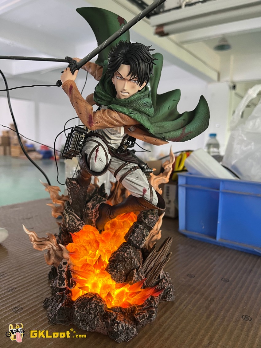 Wawa Studio Attack on Titan Levi Ackerman Statue - View 1 Wawa Studio Attack on Titan Levi Ackerman Statue - View 1