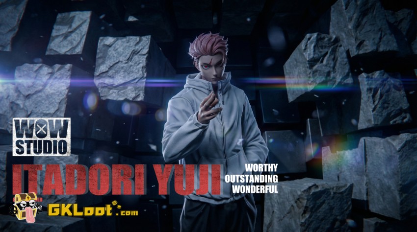 WOW Studio 1/6 Jujutsu Kaisen Itadori Yuji Statue - View 3 WOW Studio 1/6 Jujutsu Kaisen Itadori Yuji Statue - View 3