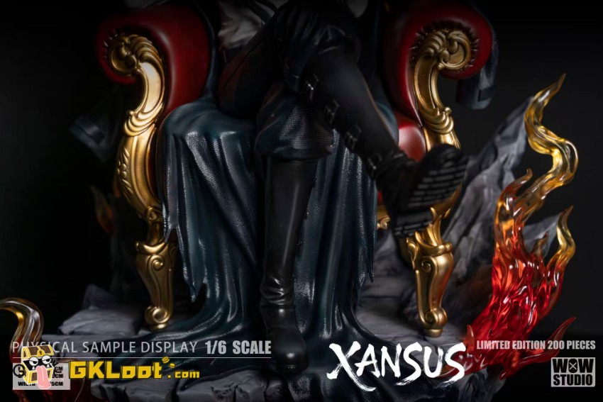 WOW Studio 1/6 Katekyo Hitman Reborn Xanxus Statue - View 6 WOW Studio 1/6 Katekyo Hitman Reborn Xanxus Statue - View 6