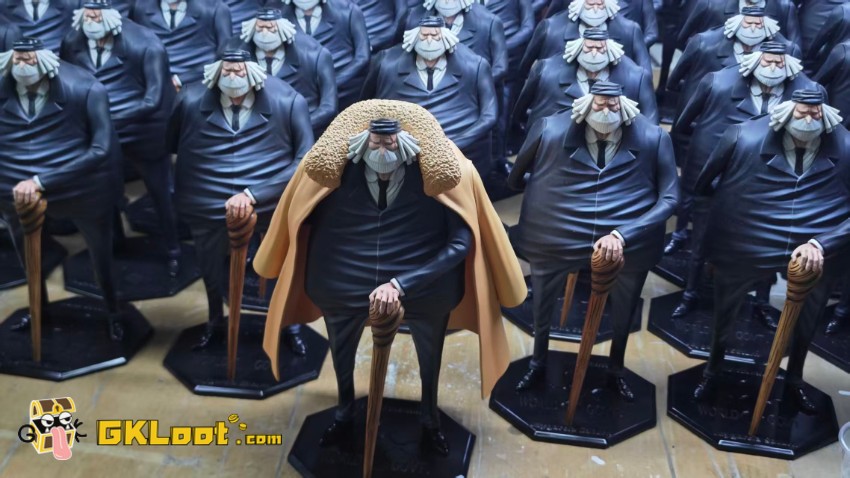 Dragon Tiger Studio One Piece Five Elders & Imu Statue - View 4 Dragon Tiger Studio One Piece Five Elders & Imu Statue - View 4