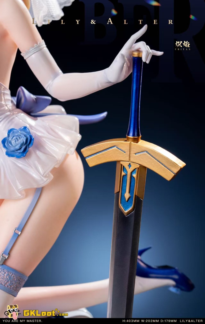 ChiYan Studio 1/4 Fate/Stay Night Saber Artoria Pendragon Statue - View 10 ChiYan Studio 1/4 Fate/Stay Night Saber Artoria Pendragon Statue - View 10