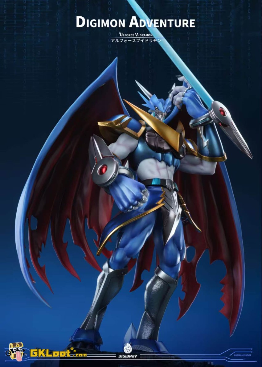 Digibaby Studio Digimon Ulforce V-dramon Statue - View 10 Digibaby Studio Digimon Ulforce V-dramon Statue - View 10