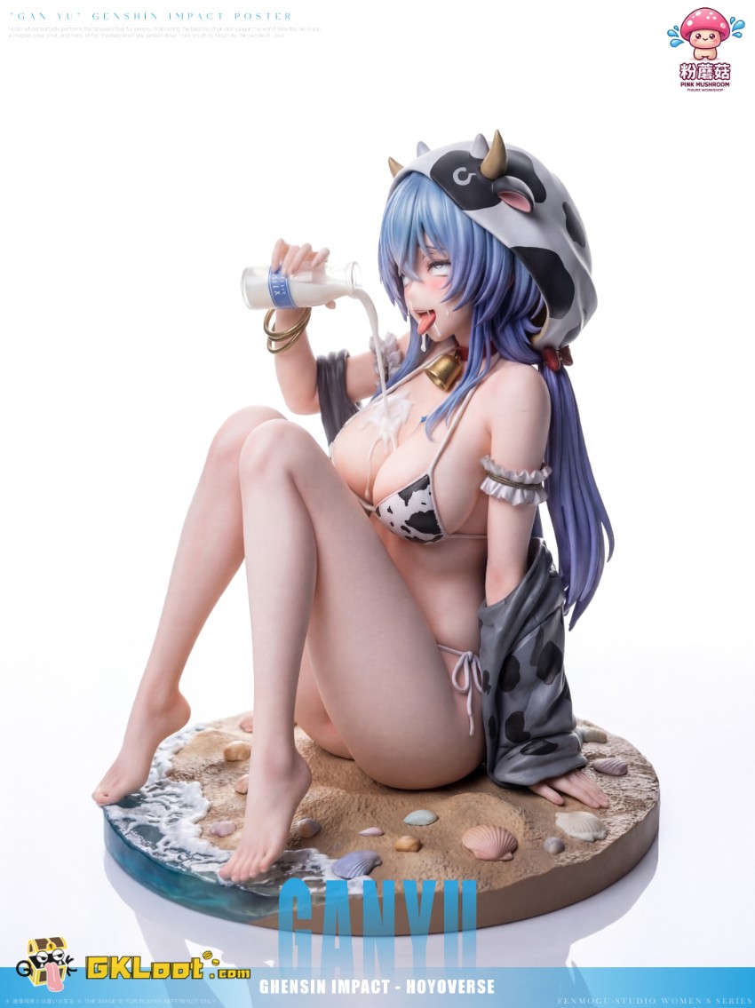 Pink Mushroom Studio 1/6 Genshin Impact Ganyu Statue - View 9 Pink Mushroom Studio 1/6 Genshin Impact Ganyu Statue - View 9