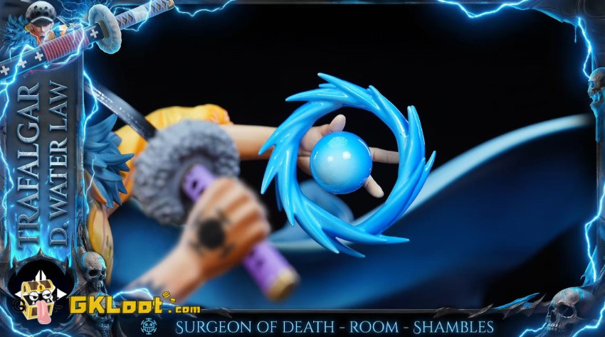 WX Studio One Piece Trafalgar D. Water Law Statue - View 4 WX Studio One Piece Trafalgar D. Water Law Statue - View 4
