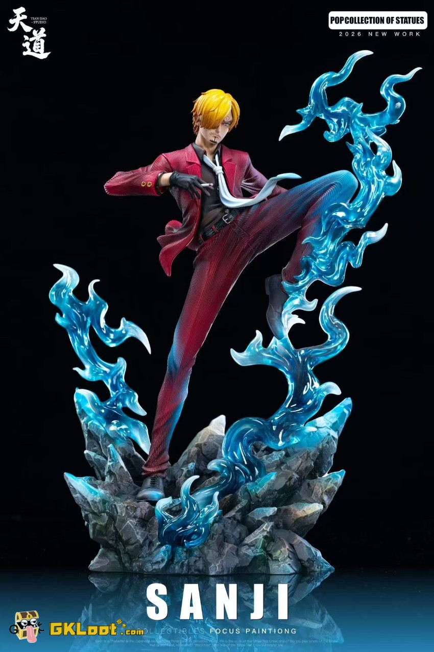 Tian Dao Studio One Piece Vinsmoke Sanji Statue - View 4 Tian Dao Studio One Piece Vinsmoke Sanji Statue - View 4
