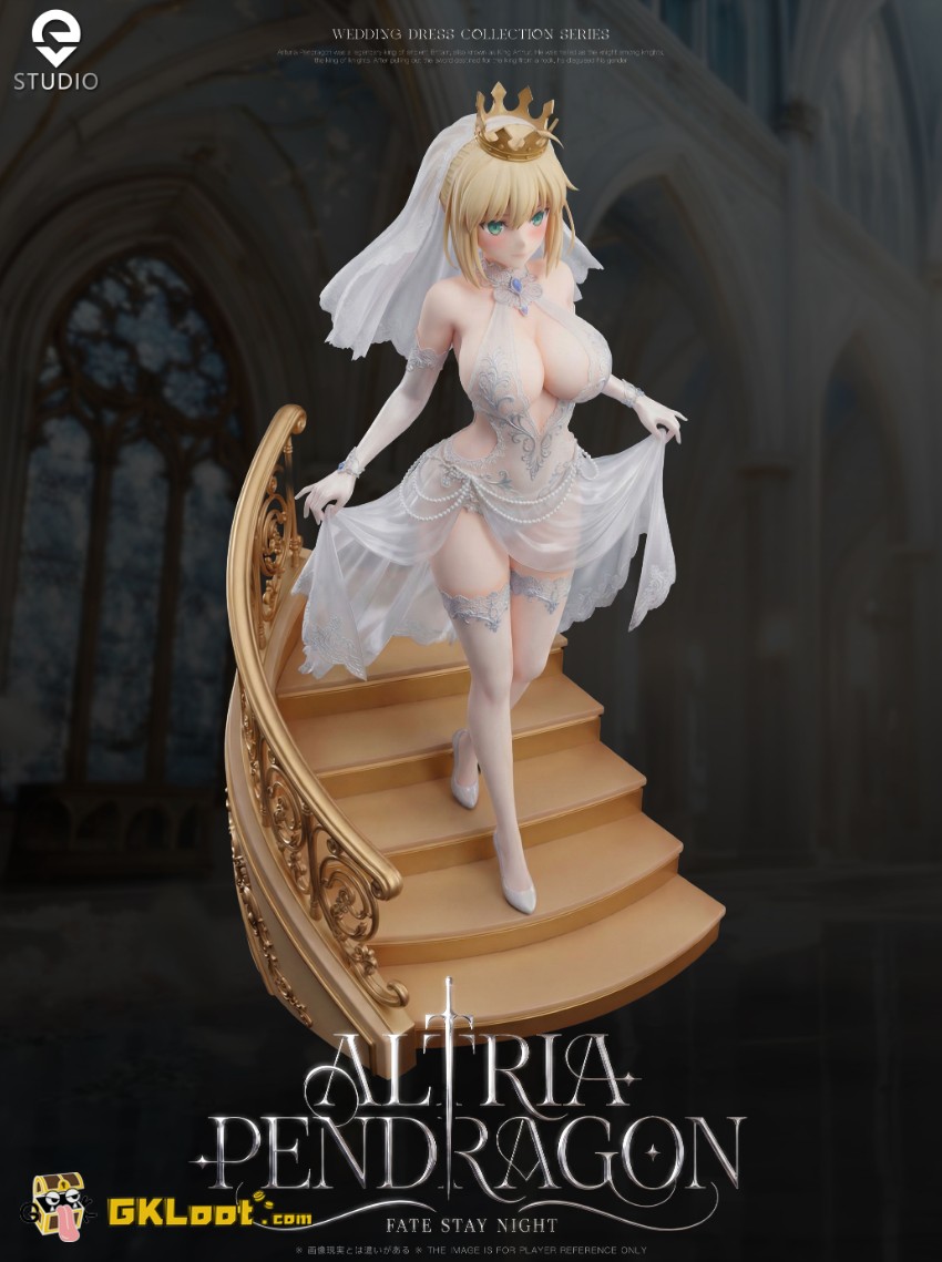 Eve Studio 1/6 Fate/Stay Night Saber Artoria Pendragon Statue - View 2 Eve Studio 1/6 Fate/Stay Night Saber Artoria Pendragon Statue - View 2