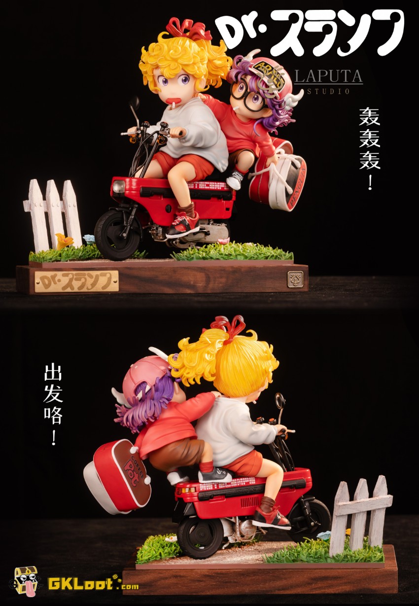 Laputa Studio Dr. Slump Akane Kimidori & Arale Norimaki Statue - View 5 Laputa Studio Dr. Slump Akane Kimidori & Arale Norimaki Statue - View 5
