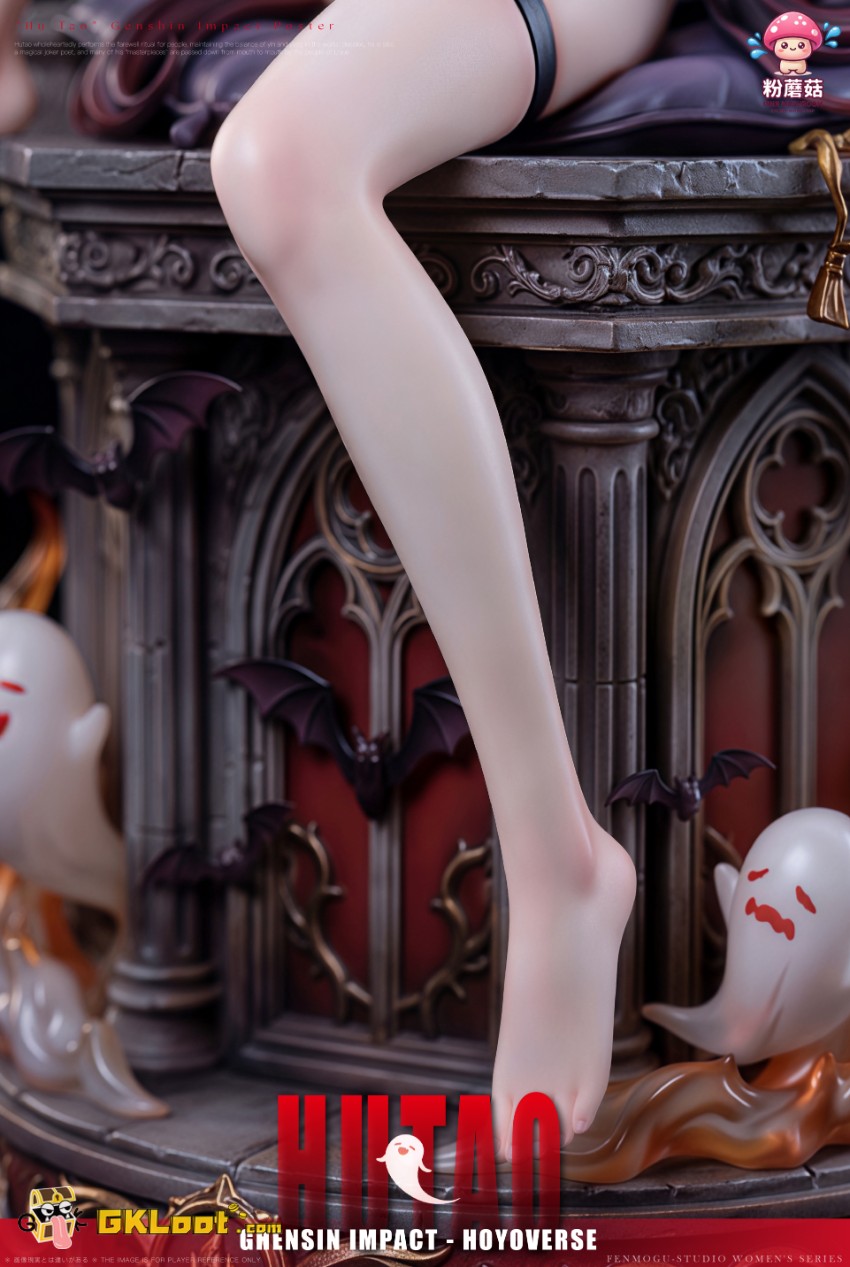 Pink Mushroom Studio 1/6 Genshin Impact Hu Tao Statue - View 7 Pink Mushroom Studio 1/6 Genshin Impact Hu Tao Statue - View 7