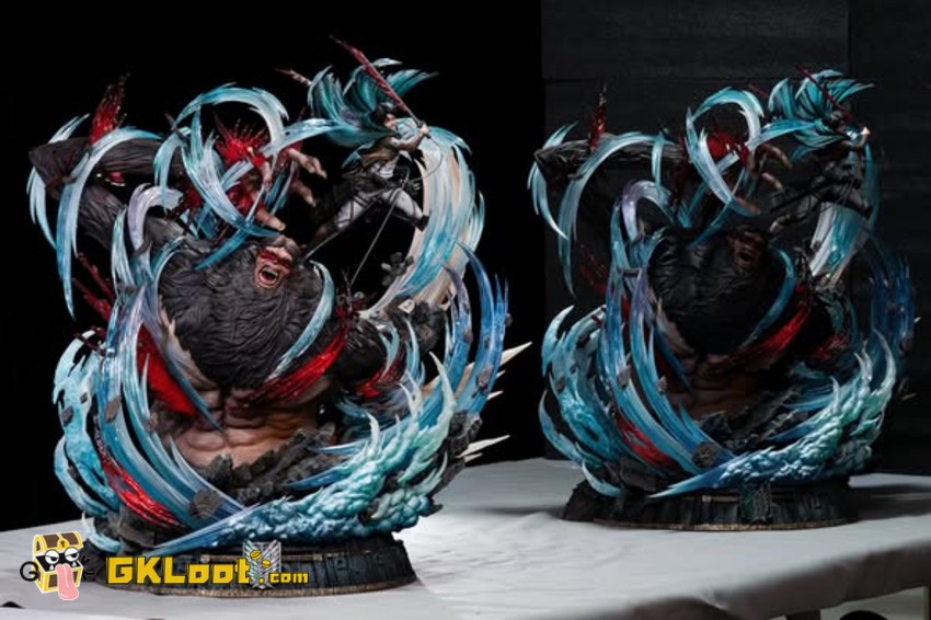 Hertz Studio Attack On Titan Levi Ackerman & Zeke Jaeger Statue - View 2 Hertz Studio Attack On Titan Levi Ackerman & Zeke Jaeger Statue - View 2