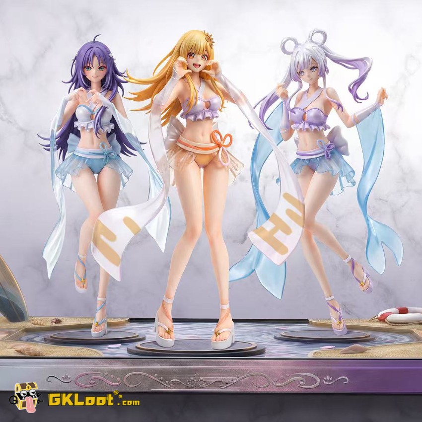 XIX·III Studio 1/6 Cosmic Princess Kaguya! Kaguya & Runami Yachiyo & Sakayori Iroha Statue - View 1 XIX·III Studio 1/6 Cosmic Princess Kaguya! Kaguya & Runami Yachiyo & Sakayori Iroha Statue - View 1