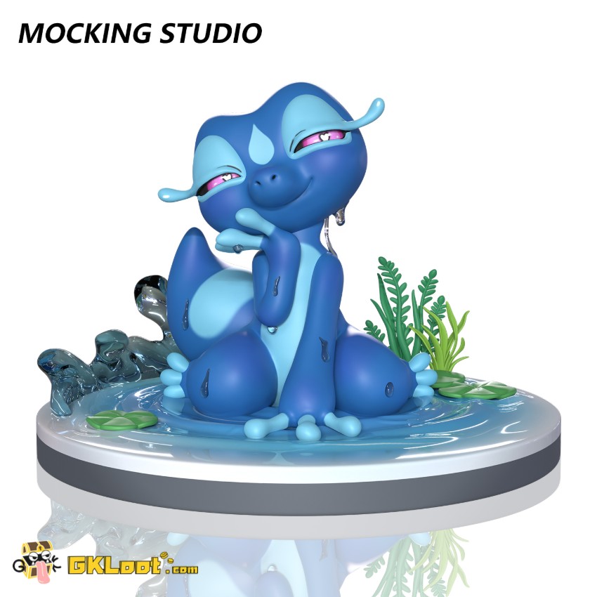 Mocking Studio Pokémon Gecqua Statue - View 2 Mocking Studio Pokémon Gecqua Statue - View 2