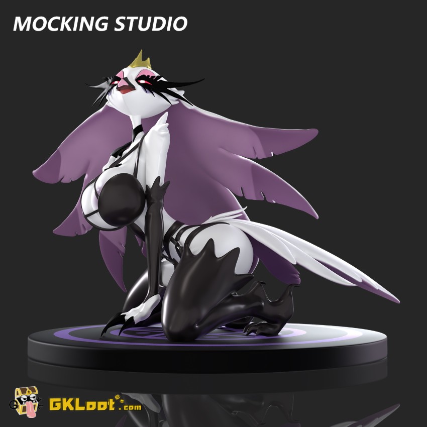 Mocking Studio Hazbin Hotel Stella Statue - View 4 Mocking Studio Hazbin Hotel Stella Statue - View 4