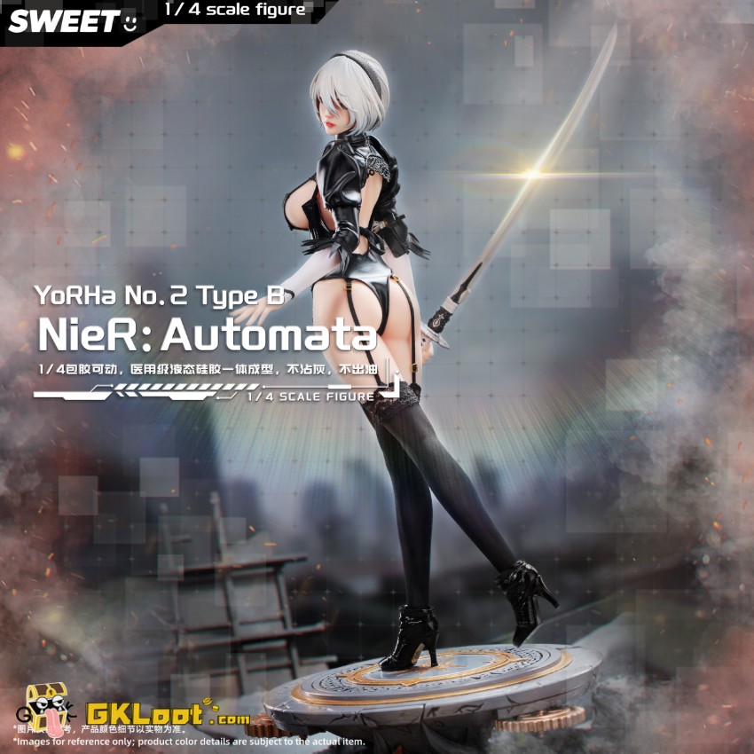 Sweet Studio 1/4 NieR:Automata YoRHa No. 2 Type B Action Figure - View 5 Sweet Studio 1/4 NieR:Automata YoRHa No. 2 Type B Action Figure - View 5