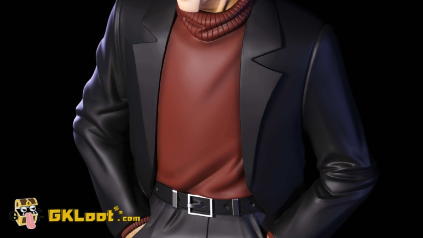 12 Talisman Studio Jackie Chan Adventures Augustus Black Statue - View 5 12 Talisman Studio Jackie Chan Adventures Augustus Black Statue - View 5