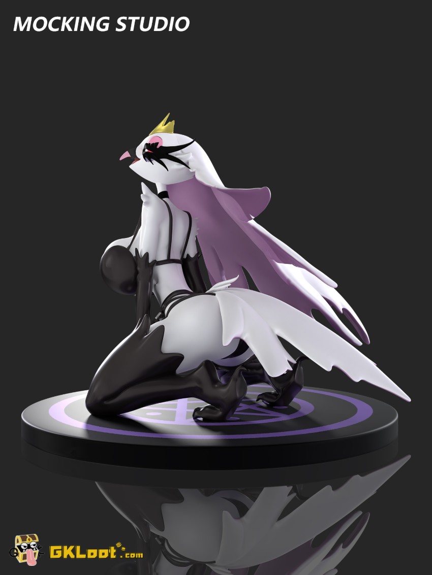Mocking Studio Hazbin Hotel Stella Statue - View 7 Mocking Studio Hazbin Hotel Stella Statue - View 7