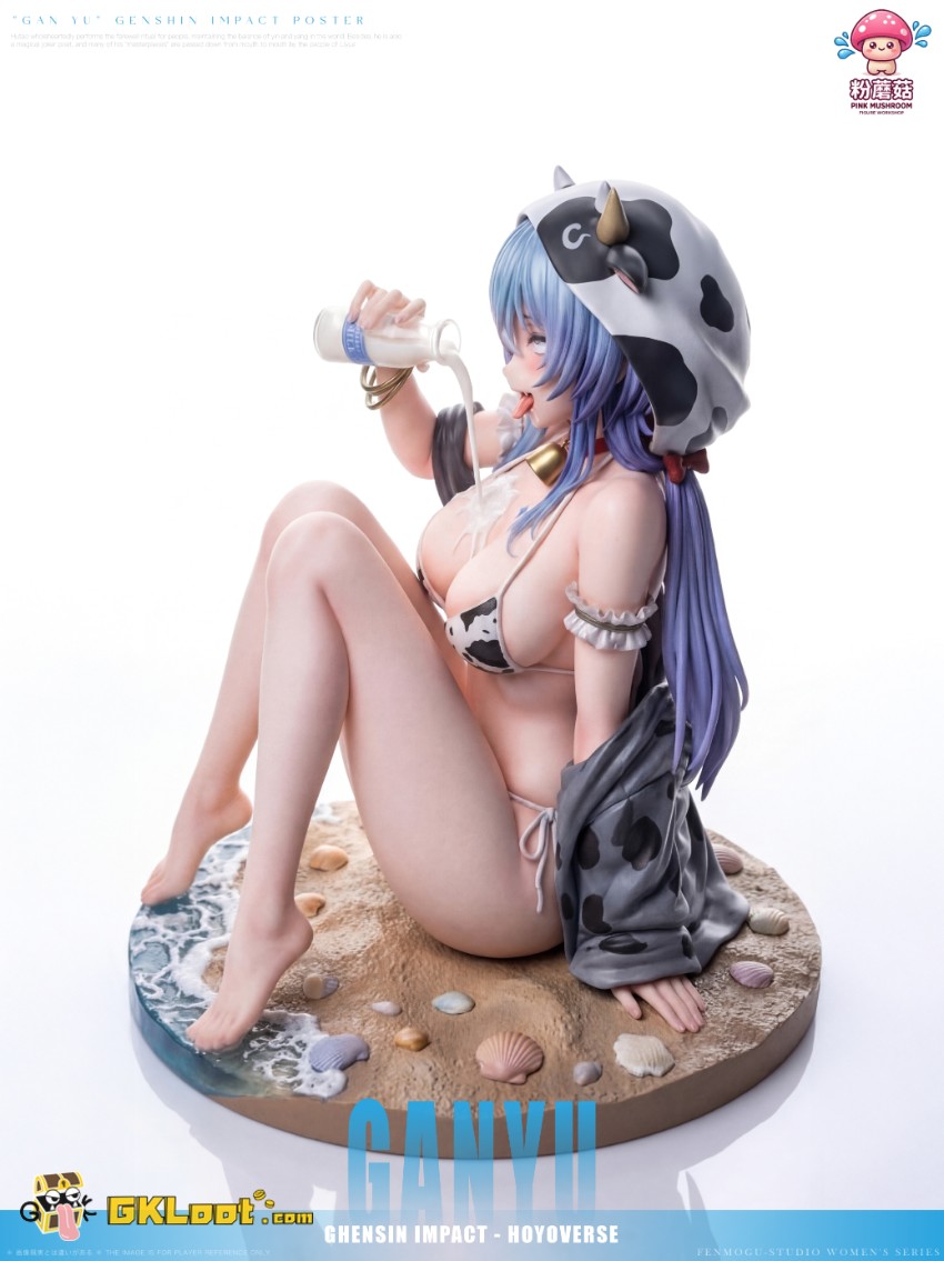 Pink Mushroom Studio 1/6 Genshin Impact Ganyu Statue - View 7 Pink Mushroom Studio 1/6 Genshin Impact Ganyu Statue - View 7