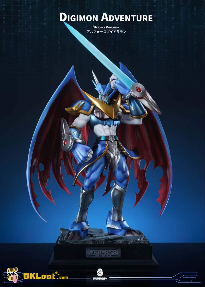 Digibaby Studio Digimon Ulforce V-dramon Statue - View 6 Digibaby Studio Digimon Ulforce V-dramon Statue - View 6