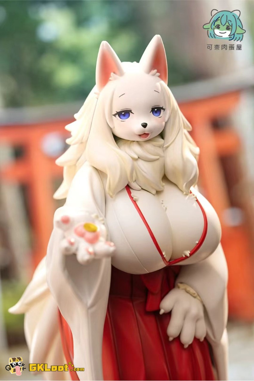 KeNaiRouDanWu Studio 1/6 Original Samoyed Statue - View 2 KeNaiRouDanWu Studio 1/6 Original Samoyed Statue - View 2