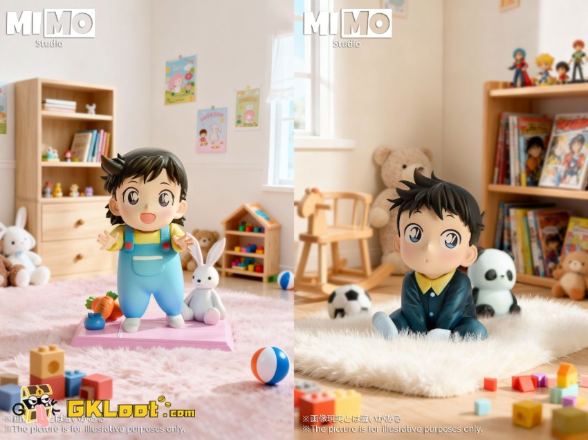 Mimo Studio Detective Conan Shinichi Kudo & Ran Mouri Statue - View 1 Mimo Studio Detective Conan Shinichi Kudo & Ran Mouri Statue - View 1