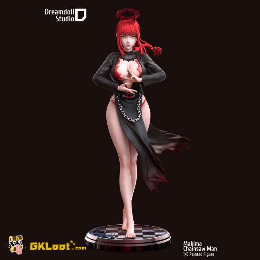 Dreamdoll Studio 1/6 Chainsaw Man Makima Statue - View 1 Dreamdoll Studio 1/6 Chainsaw Man Makima Statue - View 1