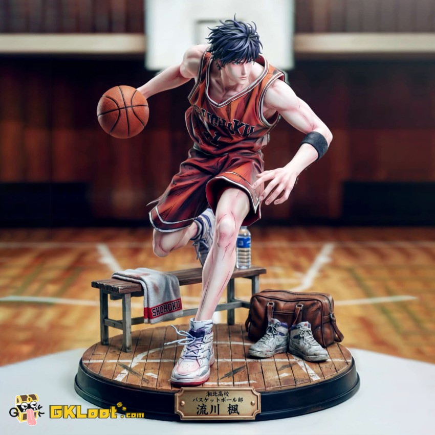 Fei Ren She Studio Slam Dunk Rukawa Kaede Statue - View 1 Fei Ren She Studio Slam Dunk Rukawa Kaede Statue - View 1