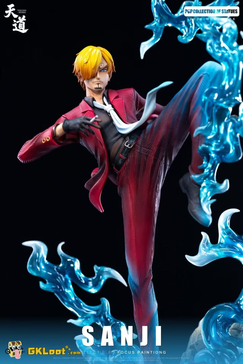 Tian Dao Studio One Piece Vinsmoke Sanji Statue - View 9 Tian Dao Studio One Piece Vinsmoke Sanji Statue - View 9