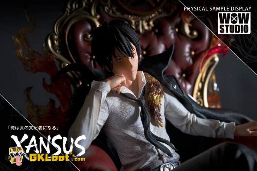 WOW Studio 1/6 Katekyo Hitman Reborn Xanxus Statue - View 2 WOW Studio 1/6 Katekyo Hitman Reborn Xanxus Statue - View 2