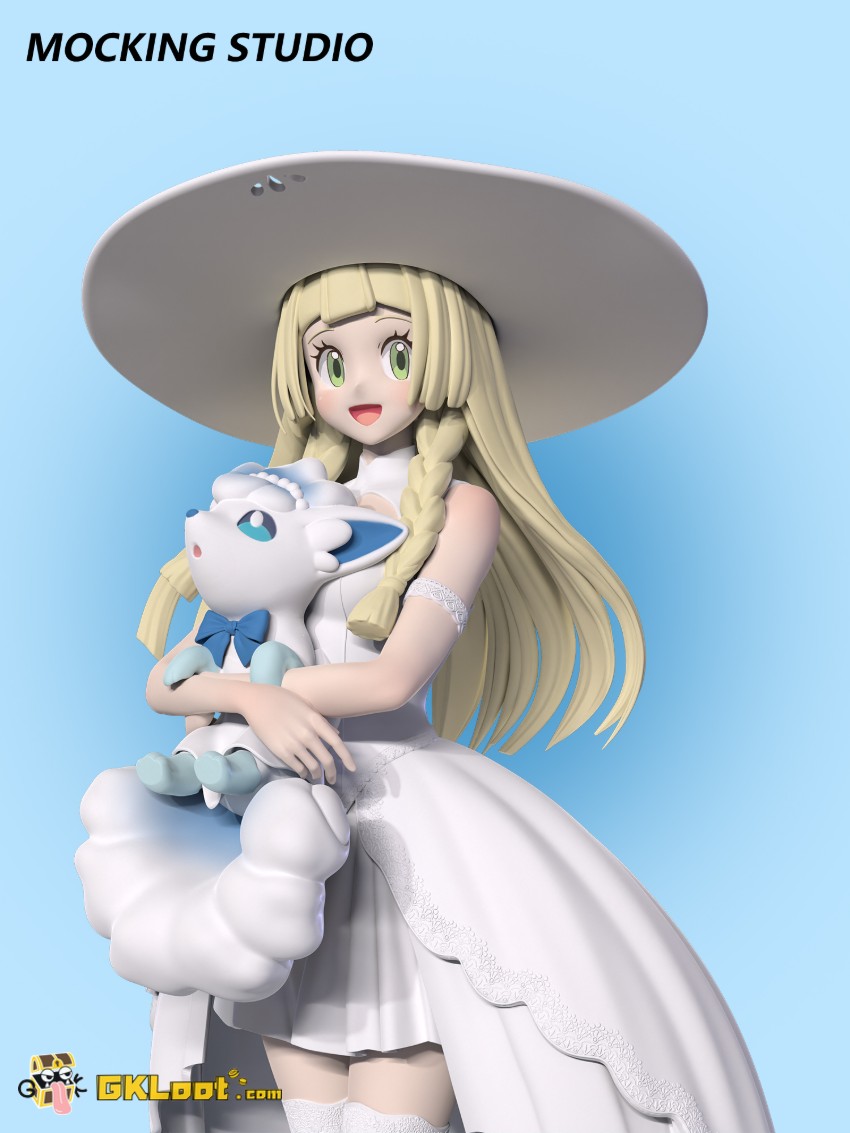 Mocking Studio Pokémon Lillie Statue - View 34 Mocking Studio Pokémon Lillie Statue - View 34