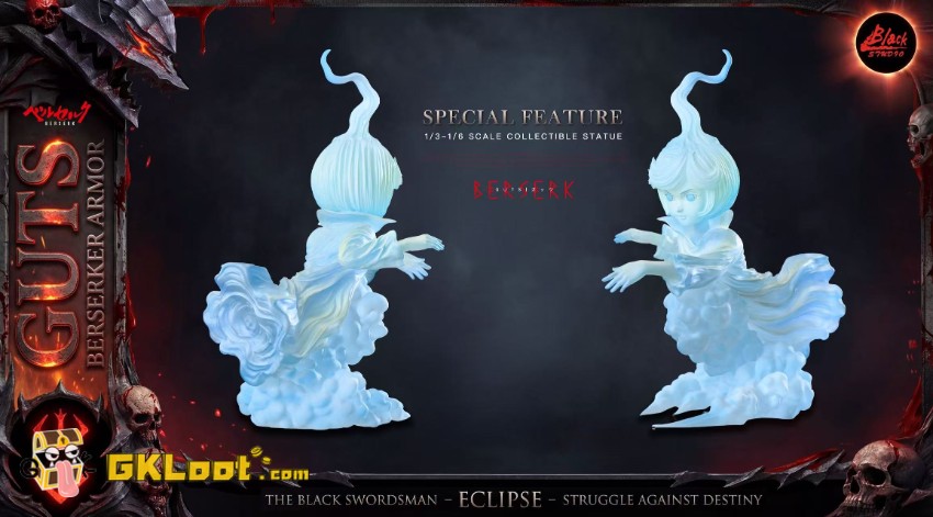 Black Studio Berserk Guts Statue - View 12 Black Studio Berserk Guts Statue - View 12