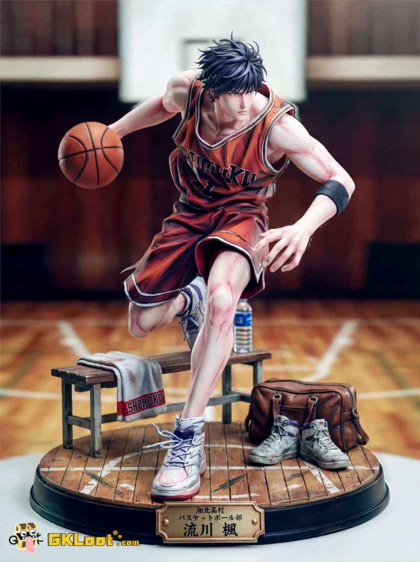 Fei Ren She Studio Slam Dunk Rukawa Kaede Statue - View 2 Fei Ren She Studio Slam Dunk Rukawa Kaede Statue - View 2