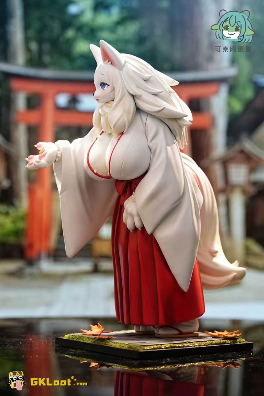 KeNaiRouDanWu Studio 1/6 Original Samoyed Statue - View 4 KeNaiRouDanWu Studio 1/6 Original Samoyed Statue - View 4
