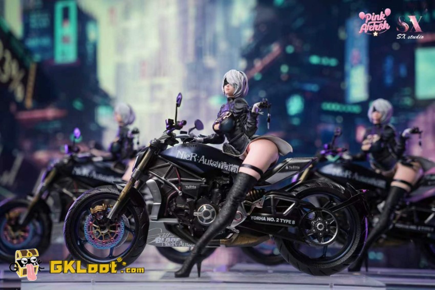 Aetheria & SX Studio 1/6 NieR:Automata YoRHa No. 2 Type B Statue - View 4 Aetheria & SX Studio 1/6 NieR:Automata YoRHa No. 2 Type B Statue - View 4