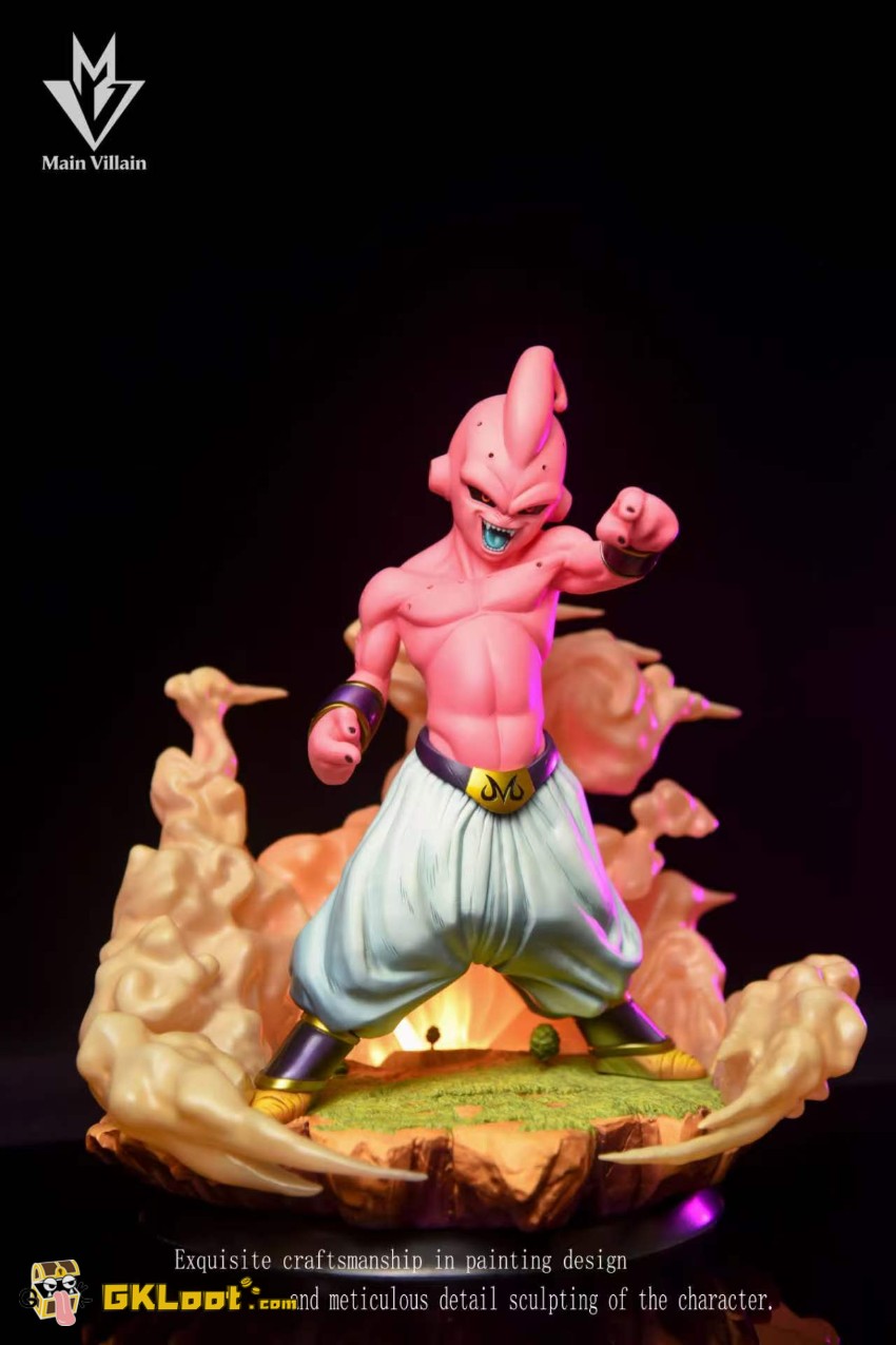 Main Villain Studio Dragon Ball Majin Buu Statue - View 8 Main Villain Studio Dragon Ball Majin Buu Statue - View 8