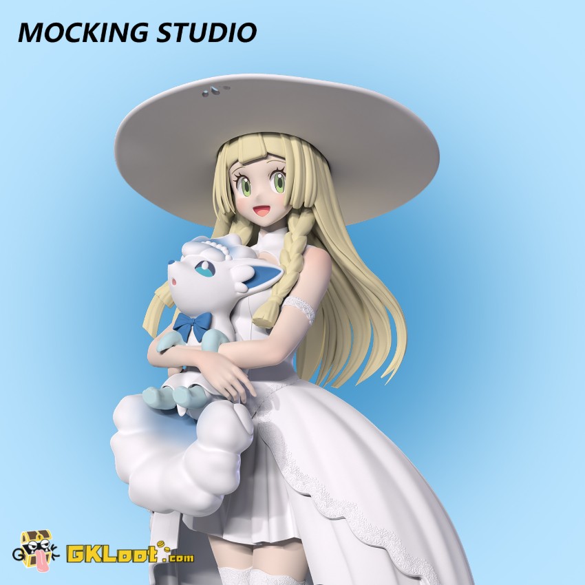 Mocking Studio Pokémon Lillie Statue - View 33 Mocking Studio Pokémon Lillie Statue - View 33