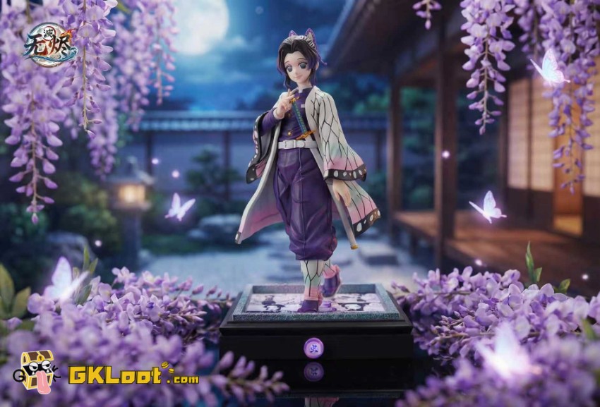 Wu Jin Studio 1/6 Demon Slayer Kochou Shinobu Statue - View 2 Wu Jin Studio 1/6 Demon Slayer Kochou Shinobu Statue - View 2
