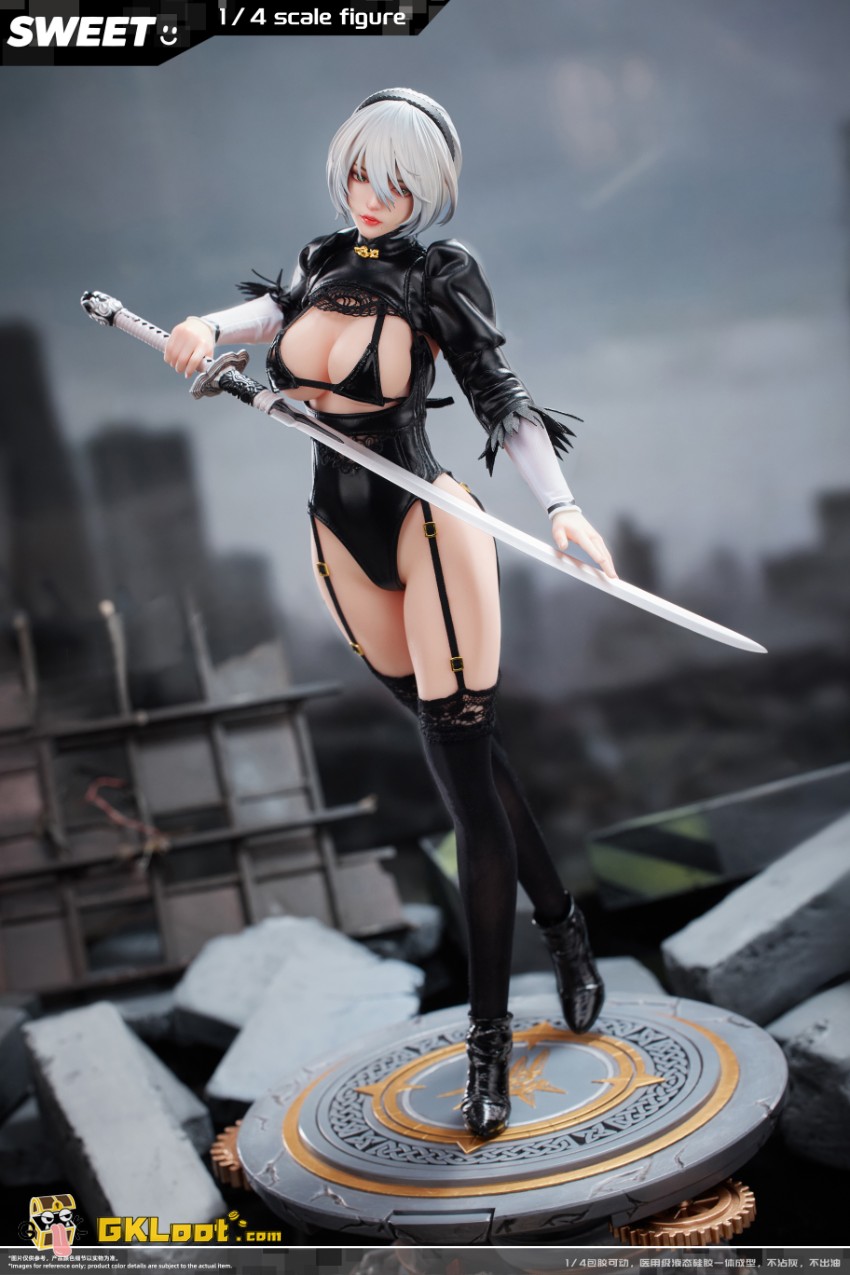 Sweet Studio 1/4 NieR:Automata YoRHa No. 2 Type B Action Figure - View 11 Sweet Studio 1/4 NieR:Automata YoRHa No. 2 Type B Action Figure - View 11