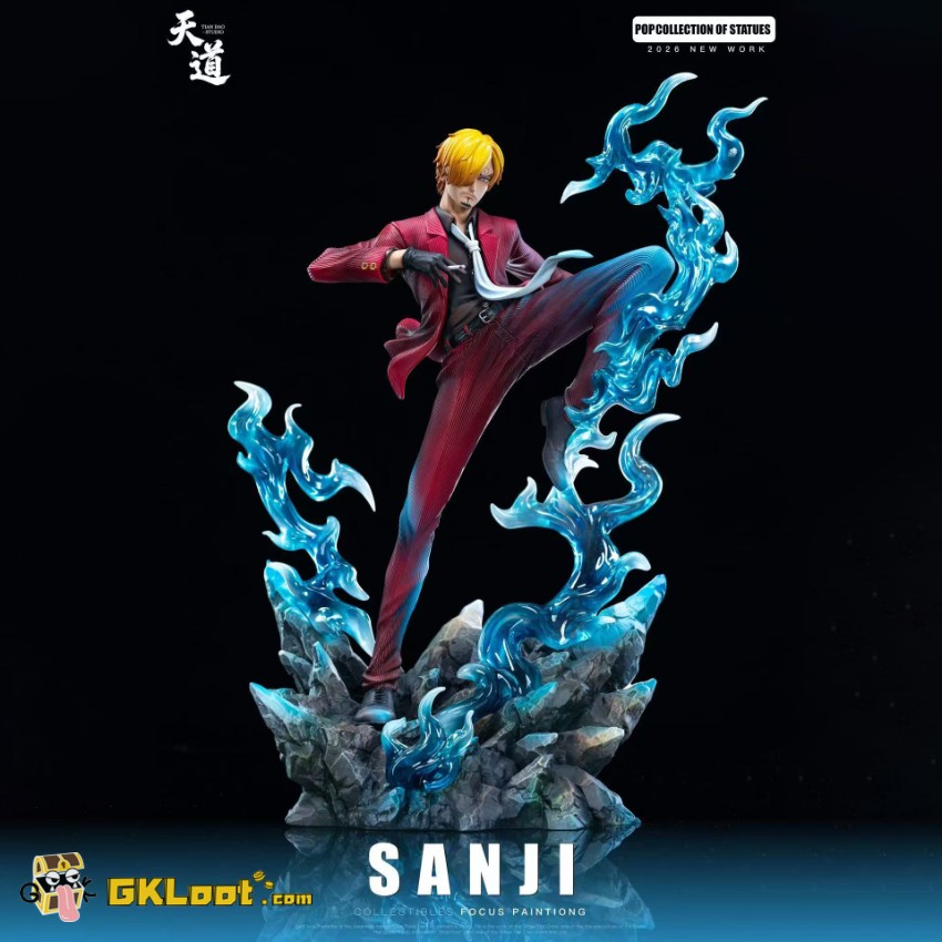 Tian Dao Studio One Piece Vinsmoke Sanji Statue - View 1 Tian Dao Studio One Piece Vinsmoke Sanji Statue - View 1