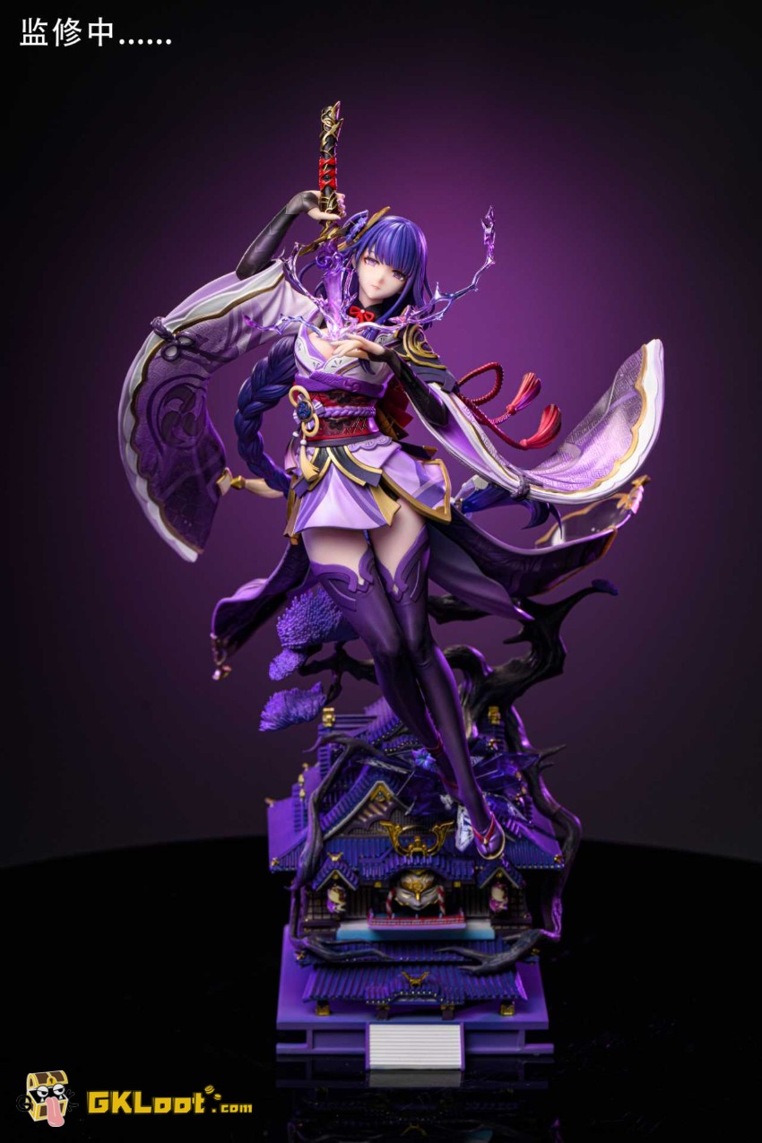 Hakimi Studio 1/6 Genshin Impact Yae Miko & Raiden Shogun Statue - View 16 Hakimi Studio 1/6 Genshin Impact Yae Miko & Raiden Shogun Statue - View 16