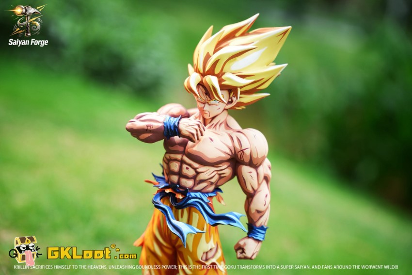 Saniyah Forge Studio 1/6 Dragon Ball Son Goku Statue - View 2 Saniyah Forge Studio 1/6 Dragon Ball Son Goku Statue - View 2